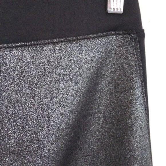 Rock & Republic Black/silver Shimmer Pants LARGE - Picture 4 of 8